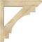 Ekena Millwork Merced Slat Rough Sawn Outlooker, Douglas Fir, 6"W x 26"D x 26"H OUT06X26X26MRC06RDF - alternate 4